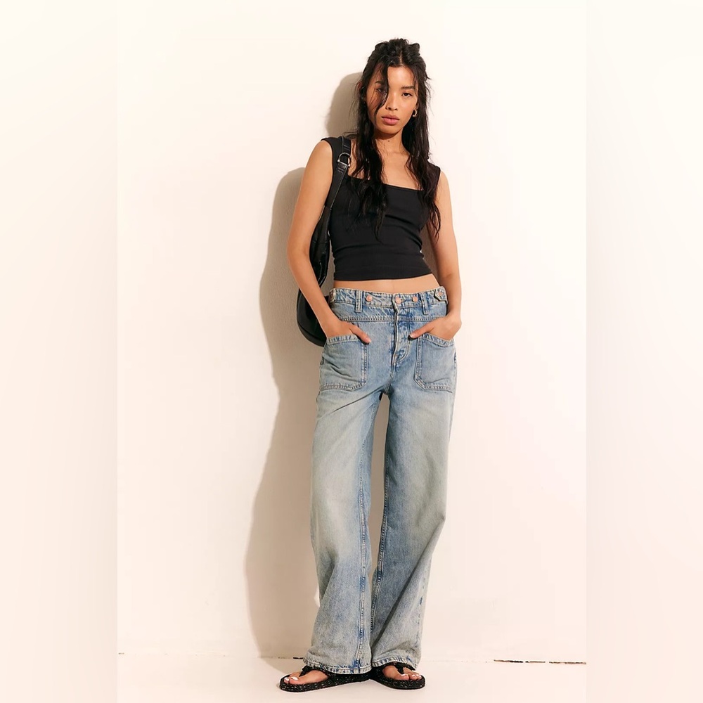 We the Free Palmer Cuffed Jeans